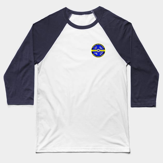 CSS small logo Baseball T-Shirt by AlteredMentalStatus